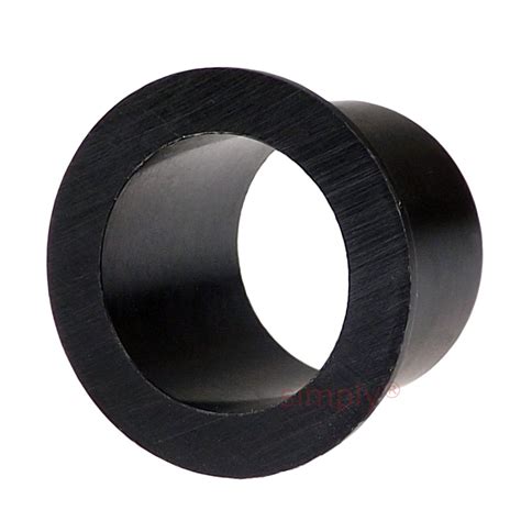 plastic flanged bushings by size.